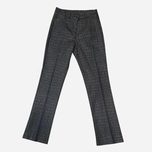 Women's alligator‎ print pants made in Italy size 6 (S3